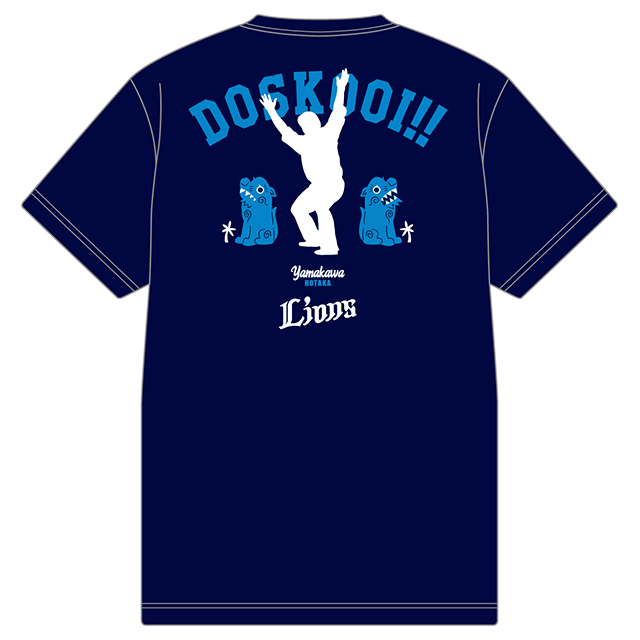 埼玉西武ライオンズ　bluelegends 直筆サイン入り　Tシャツ　Lサイズ L010007.jpg