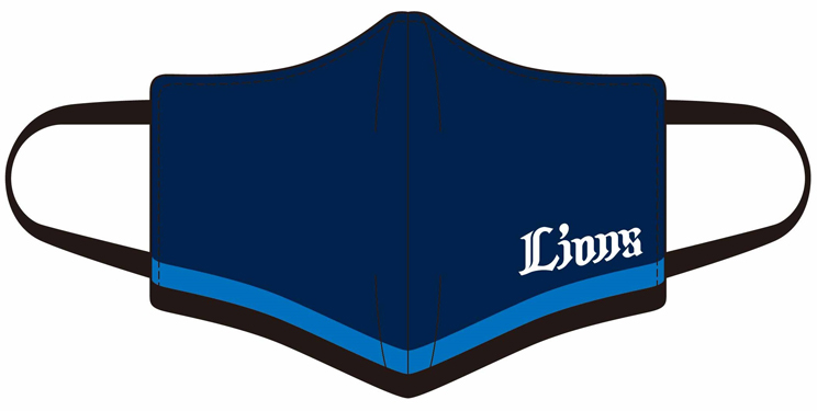 マスクカバー（ネイビー）のイメージ画像