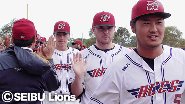 最終回を託された中塚投手が初セーブ！