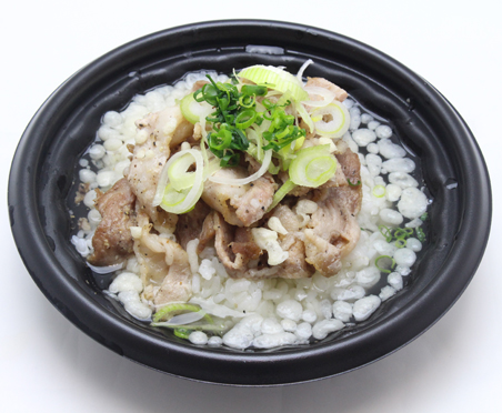 豚カルビ塩ダシ茶漬け