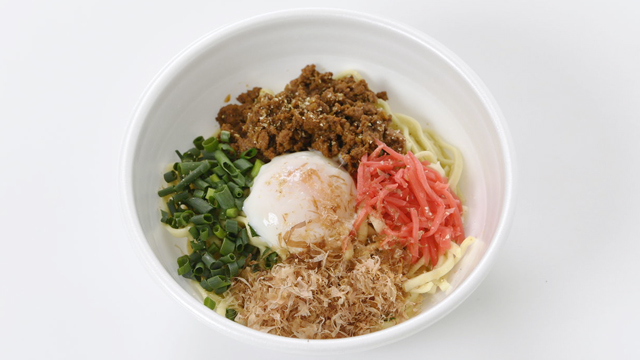 山川のあぐーまぜソバ