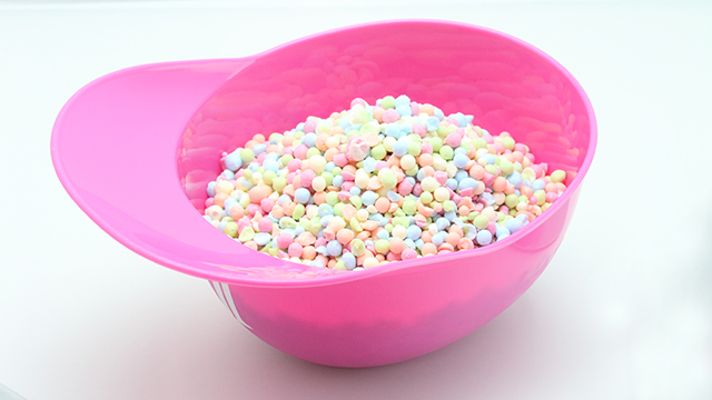 ピンクヘルメットつぶつぶアイス