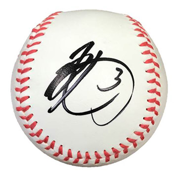 直筆サインボール