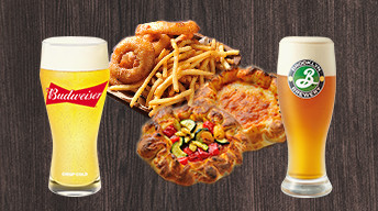 「バドワイザー」付きチケット、「ブルックリン・ラガー」付きチケット