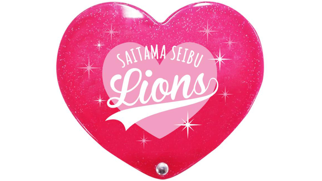 ハート型ミラー ロゴver.