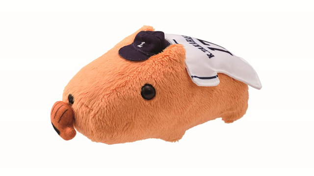 カピバラさんぬいぐるみ(高橋光投手ver.)