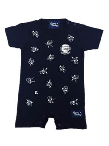 ロンパース(キャラクターシルエット)前面