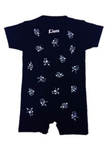 ロンパース(キャラクターシルエット)背面