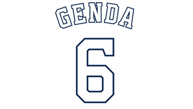 炎獅子ユニフォーム用選手アイロンシート(ジュニア用)