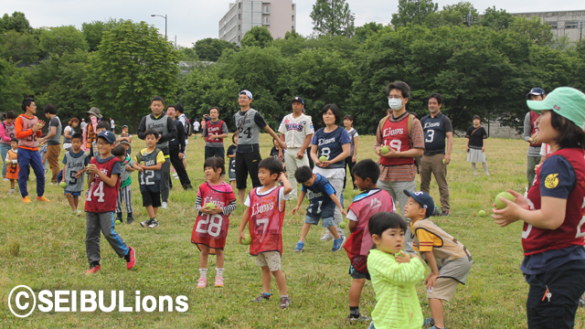「PLAY-BALL！ 埼玉」 親子キャッチボールイベント