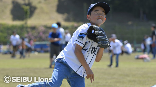 第二球場キャッチボール3