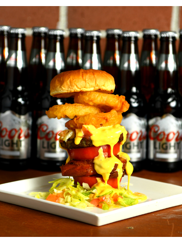 メヒアのチャレンジバーガーイメージ