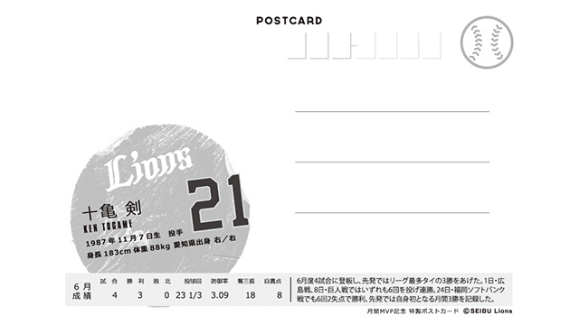 ポストカード裏