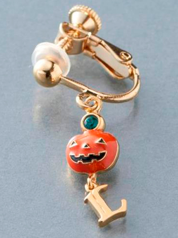 ハロウィン限定イヤリング かぼちゃ