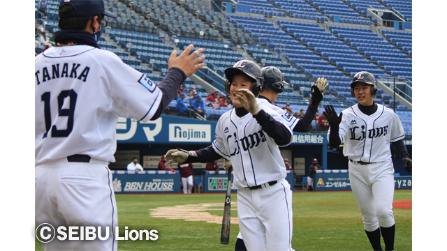 チーム唯一の本塁打を放った#1齋藤選手