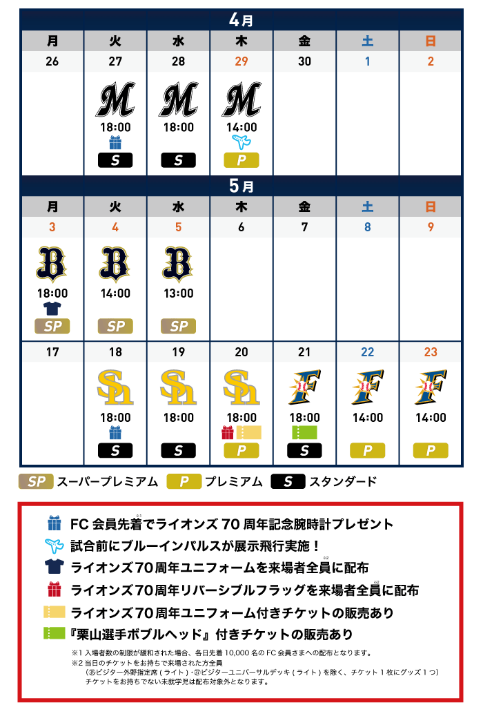 23埼玉西武ライオンズ 全143試合スコアブック 23埼玉西武