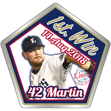 マーティン投手来日初勝利