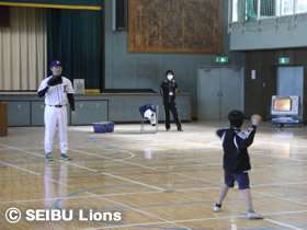 写真:正しい投げ方を学ぼう！