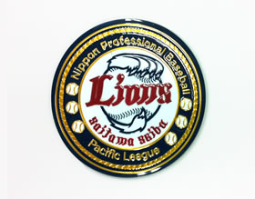 写真:「ライオンズ彫金アートマグネット」、「ライオンズコンパクトミラー」4/16発売！