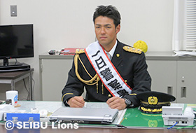 警察署一日署長