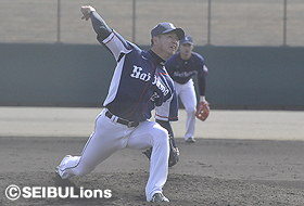 1イニングを無失点 岡本篤投手