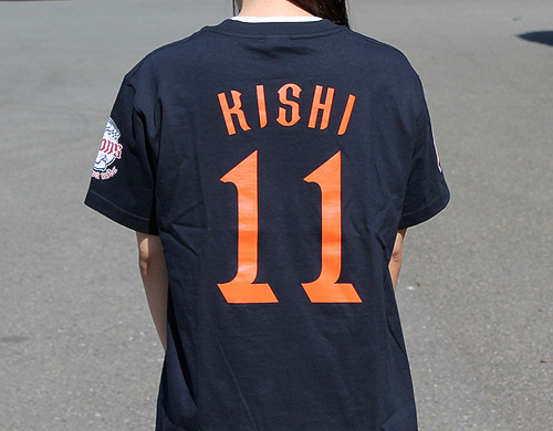 大宮限定プレイヤーズTシャツ 半袖背面