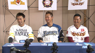 H柳田選手、F中田選手、E銀次選手