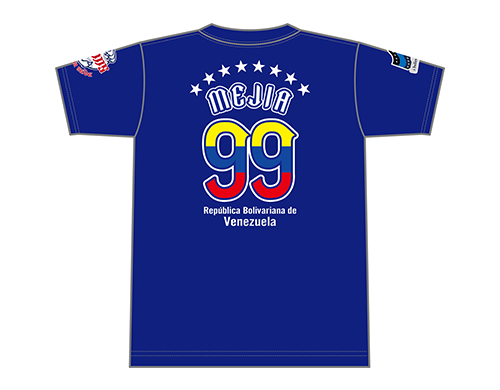 メヒア選手Tシャツ(裏)