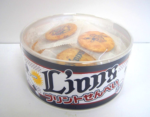 ライオンズ プリントせんべい