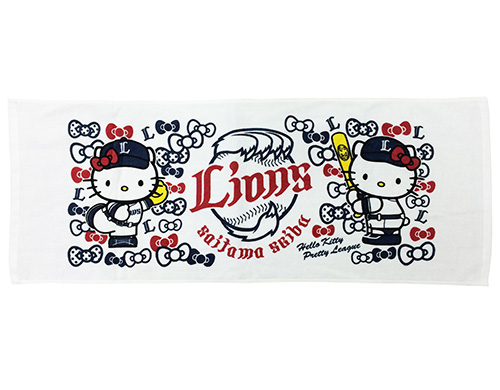 超レア品⭐️ハローキティ 西武ライオンズ ぬいぐるみ ハローキティコラボグッズ4アイテム」4/14発売！ | 埼玉西武
