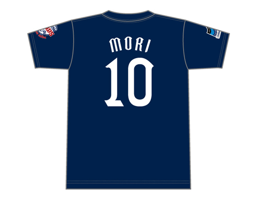 ネイビー 背番号あり 裏