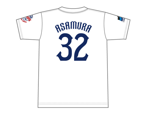 ホワイト 背番号あり 裏