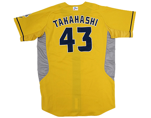 [ナイキ]ライオンズ イエロー シリーズ記念オーセンティックユニフォーム（裏）