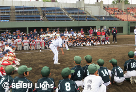 上尾市野球教室