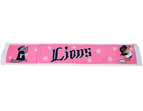 PINGUマフラータオル ピンク