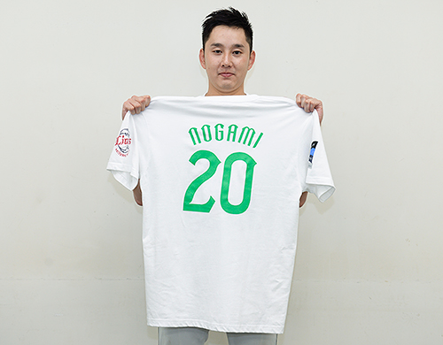 野上投手（裏）