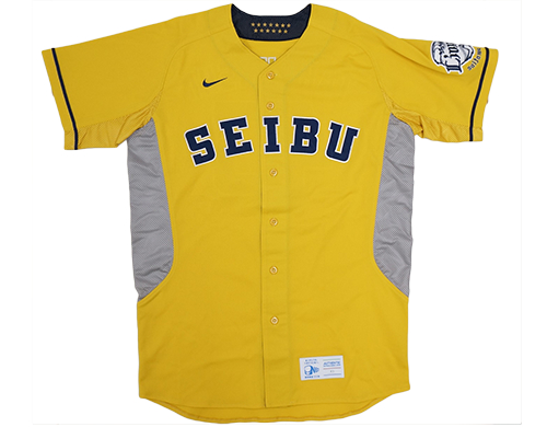 ライオンズイエローシリーズ記念オーセンティックユニフォーム（表）