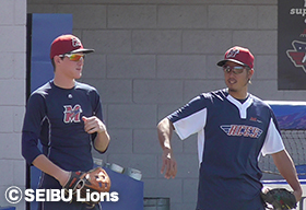 積極的にコミュニケーションを図る星選手