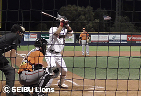 星選手は打撃でもチームに貢献！