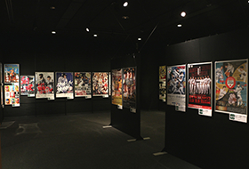 「日本野球ポスター展2015」展示風景