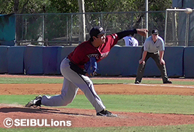 佐野投手がオーストラリア最後の登板！