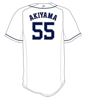 ホームユニフォーム（裏）