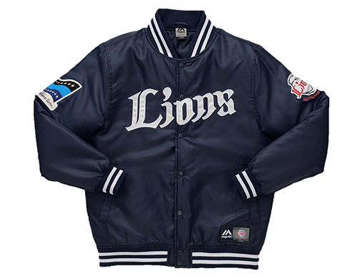 サテンジャケット・ネイビー