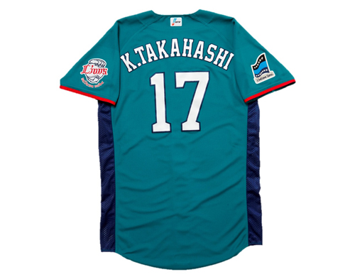 [マジェスティック]ライオンズ フェスティバルズ記念エメラルドユニフォーム（オーセンティック）