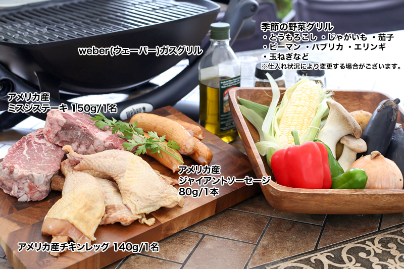 アメリカンバーベキューセット