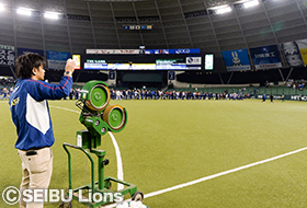 フライキャッチ体験