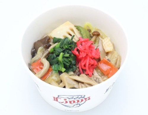 4種のきのこの中華麺