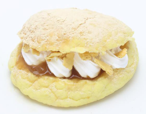アップルシュークリームメロンパン