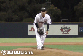 中継ぎとして初マウンドへ上がった野田投手