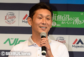 西口 文也二軍投手コーチ